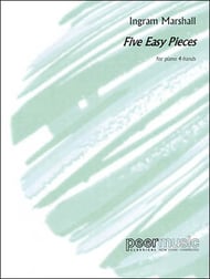 Five Easy Pieces piano sheet music cover